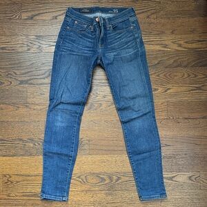 J. Crew Women's Dark Blue Skinny Jeans